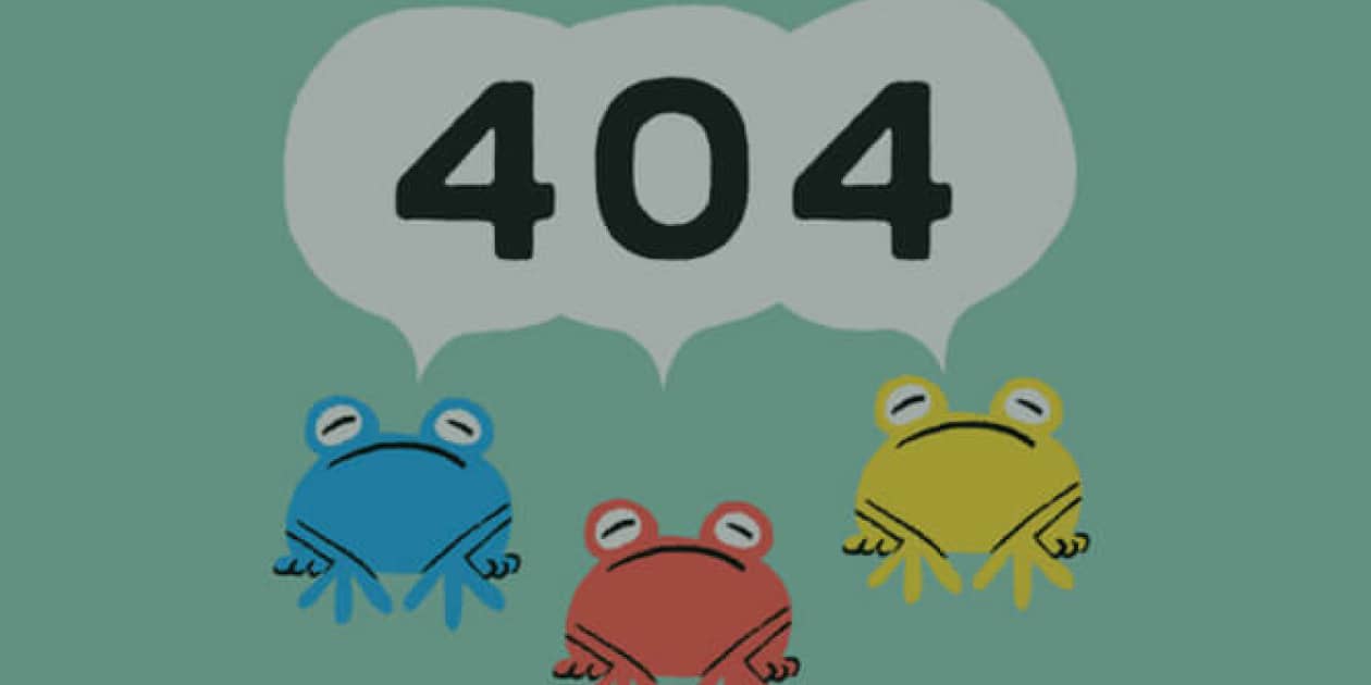 Use of 404 error messages